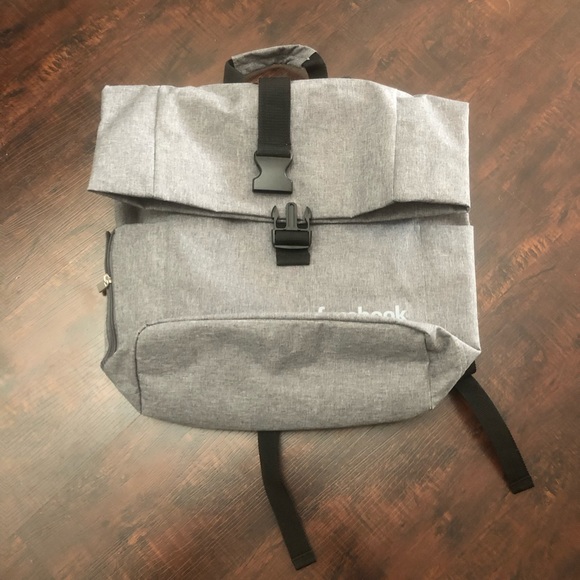 New never used Grey Backpack with FB branding - Picture 2 of 5
